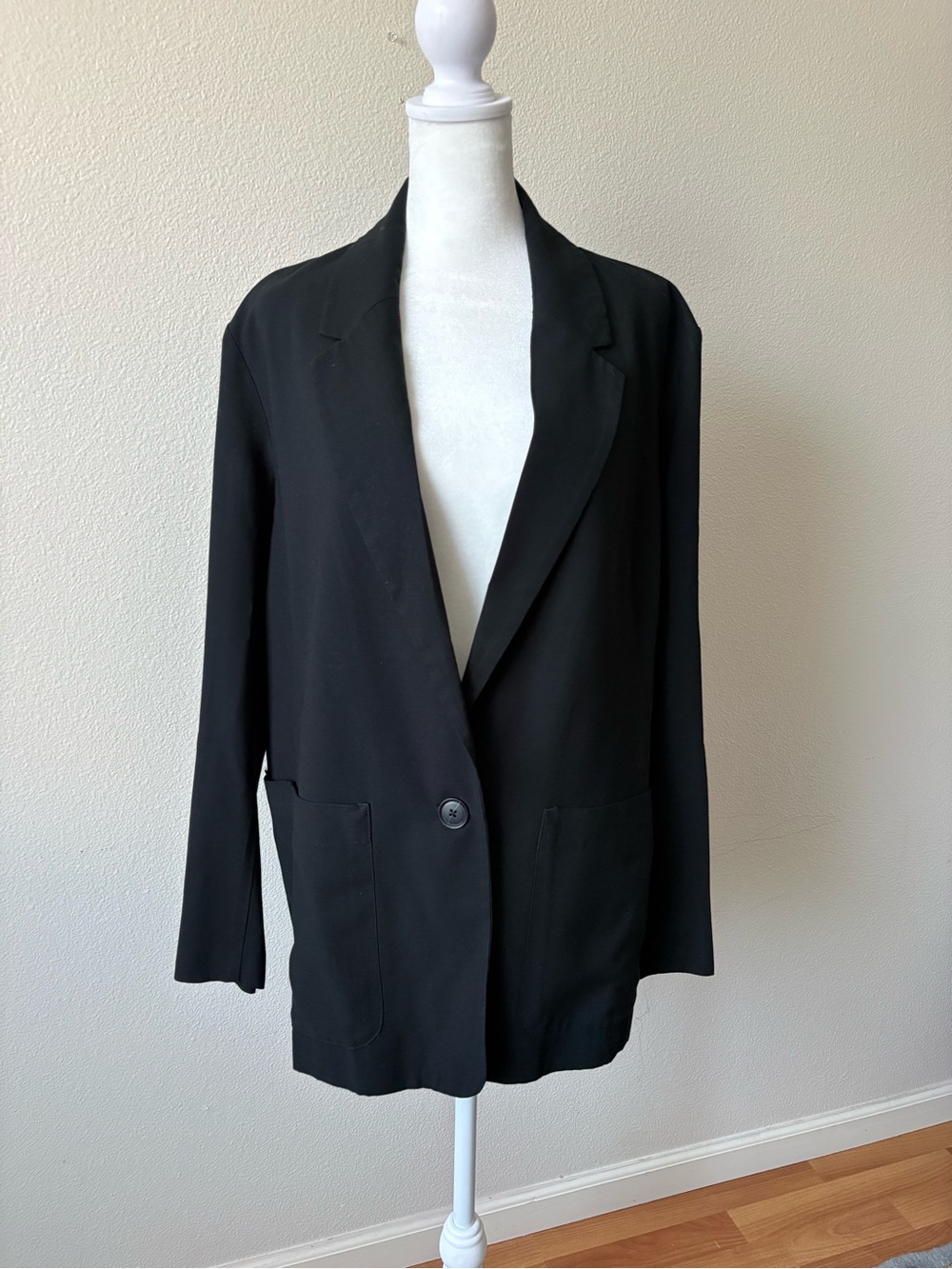 a new day Black Single-Button Blazer